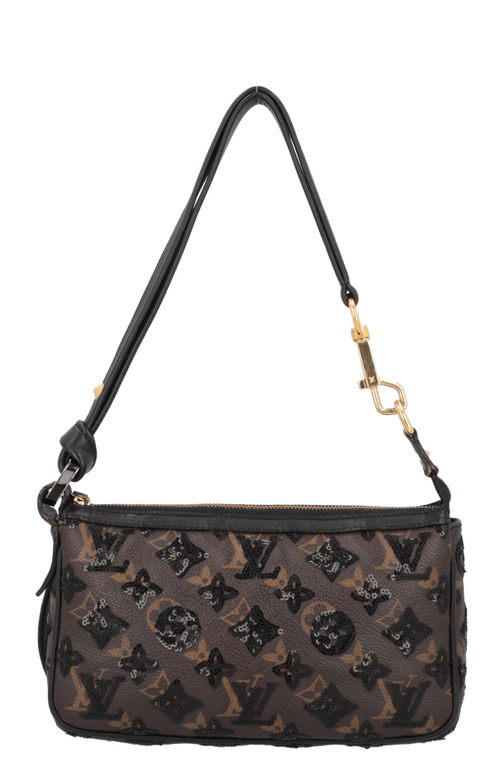 LOUIS VUITTON Pochette Accessoires Eclipse Sequins MNG Canvas
