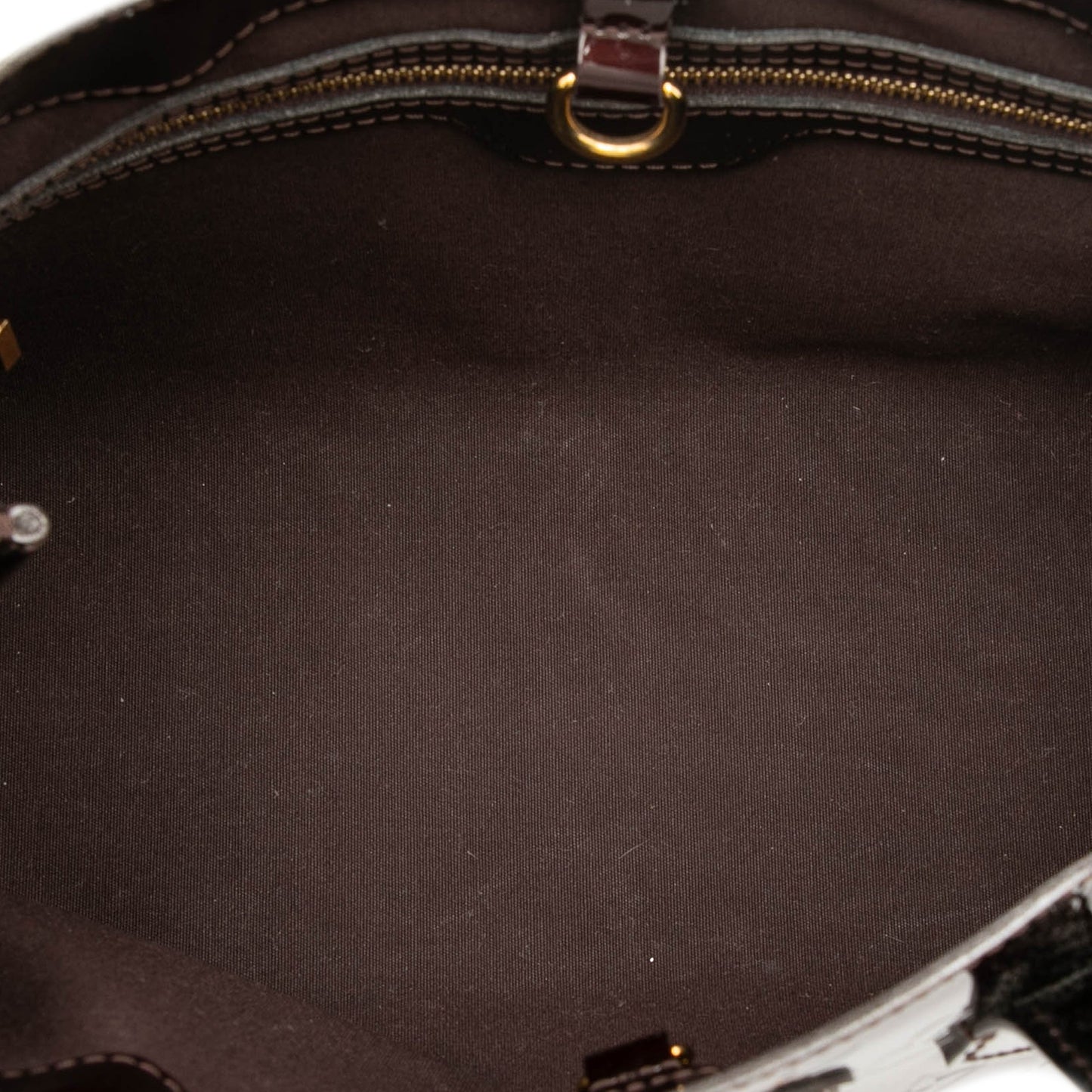 Purple Louis Vuitton Monogram Vernis Wilshire PM Handbag