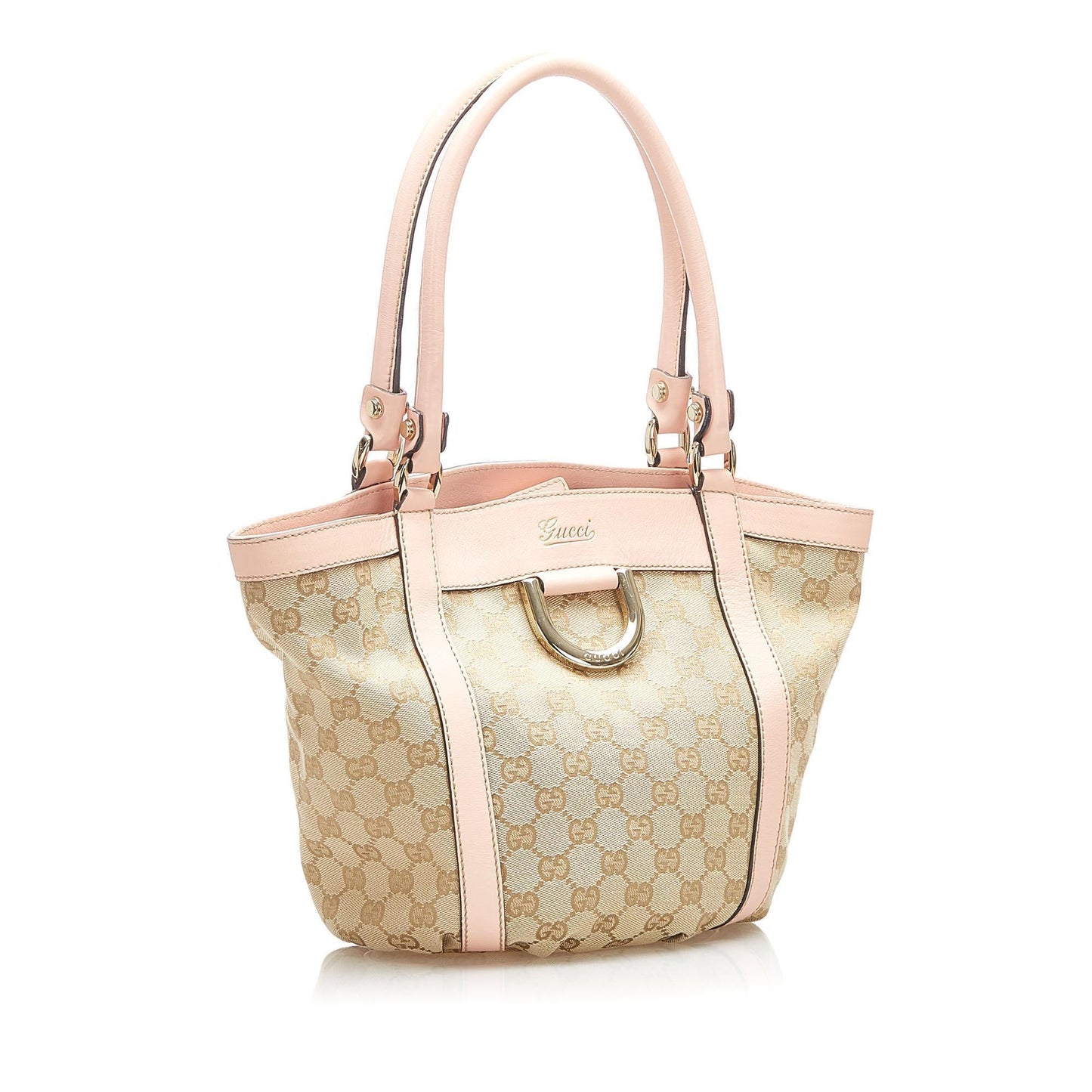 Gucci Abbey Canvas Monogram Tote Style 5