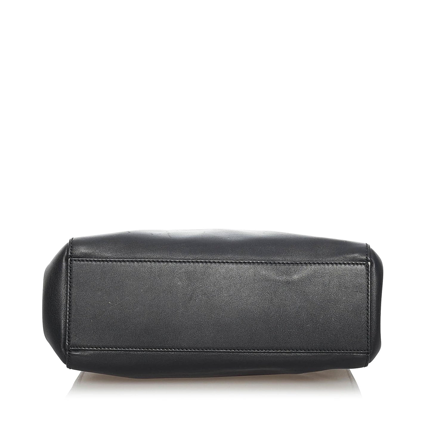 Gucci Bamboo Nymphaea Leather Satchel (SHG-37325)