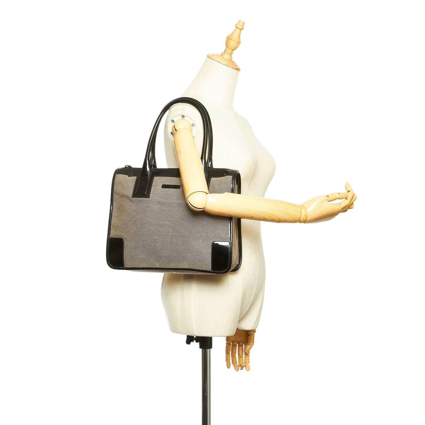 Gucci Canvas Handbag (SHG-31682)