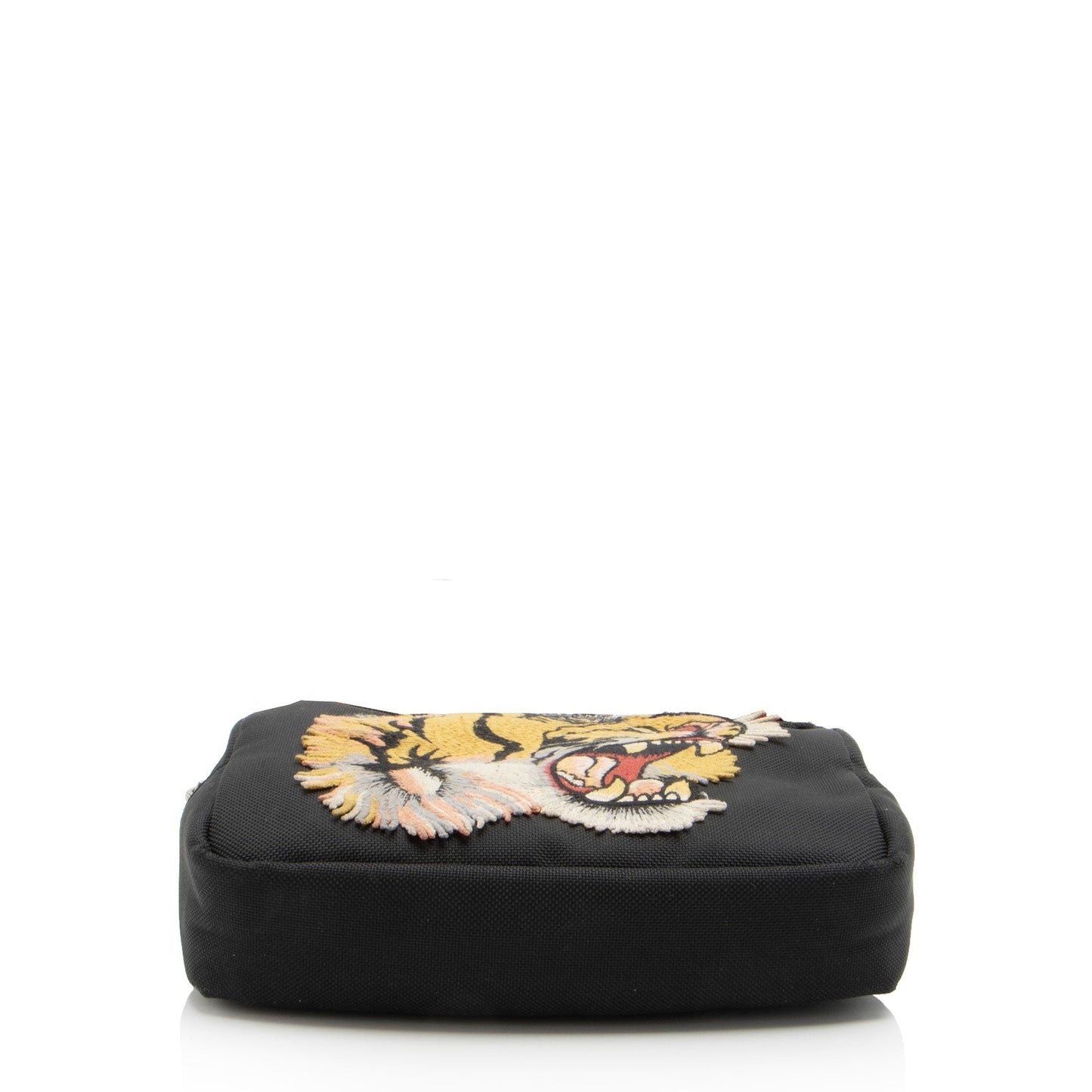 Gucci Nylon Leather Canvas Shoulder Bag