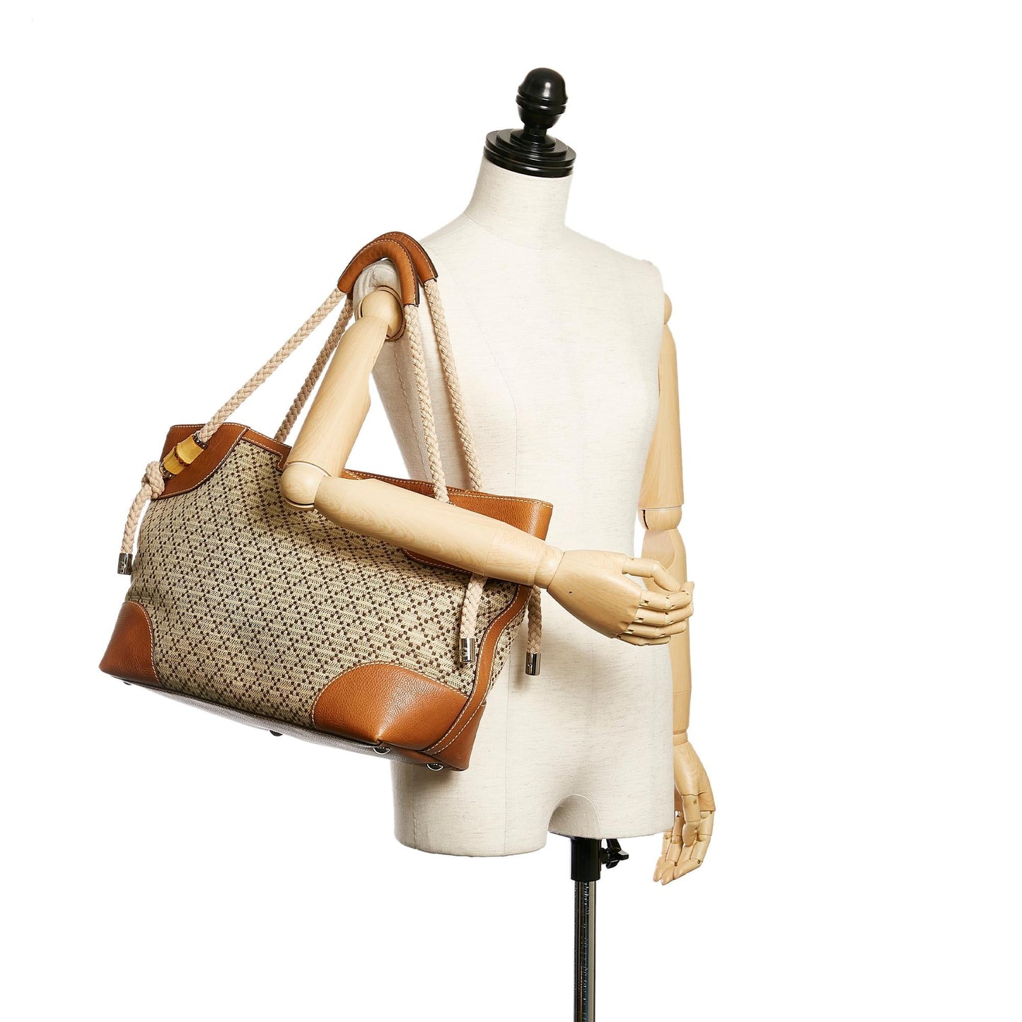 Gucci Diamante Maui Canvas Tote Bag (SHG-29844)