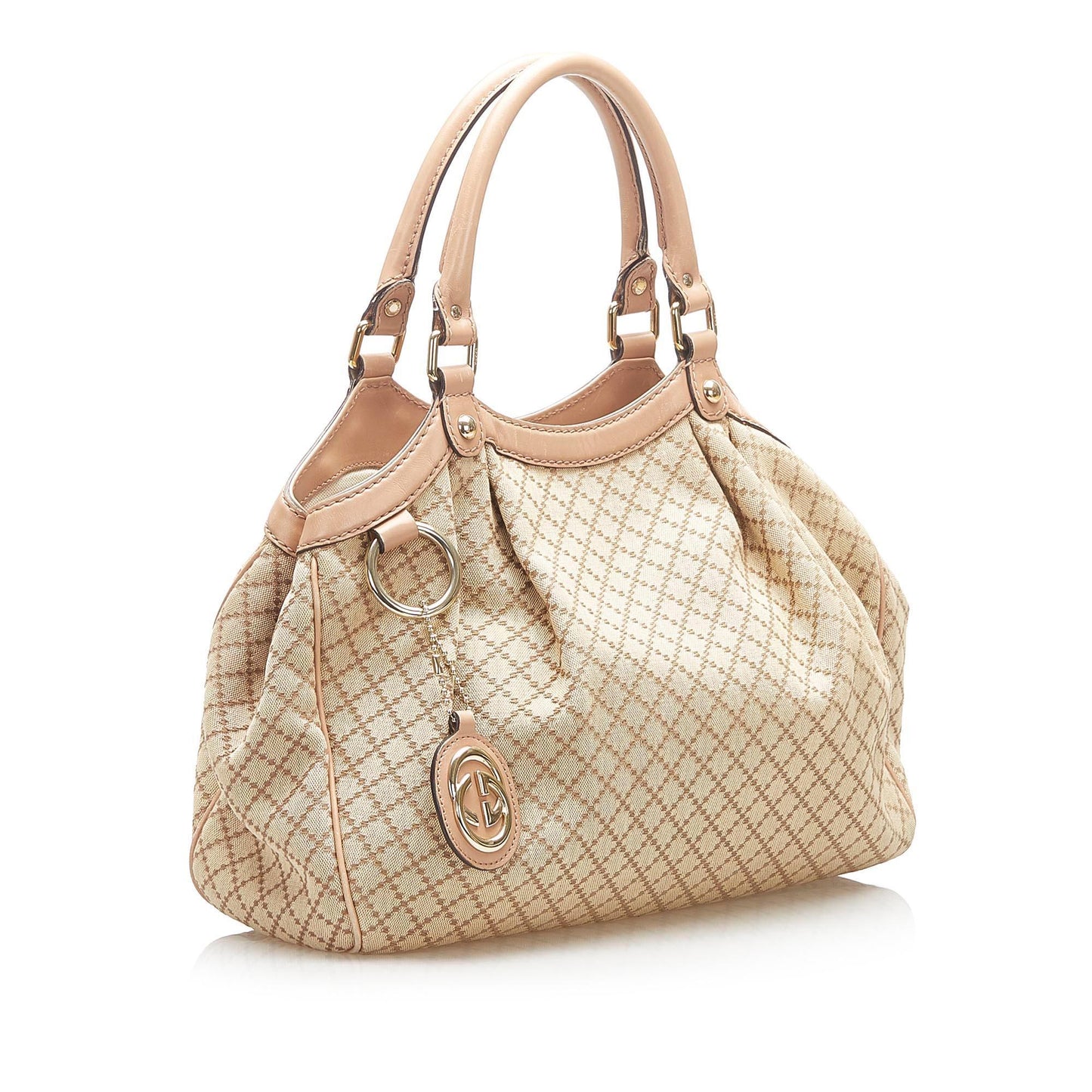 Gucci Leather Canvas Tote Style 1