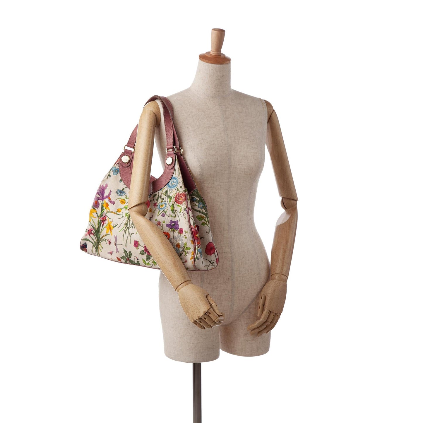 Gucci Flora Charmy Shoulder Bag (SHG-gxc2OX)