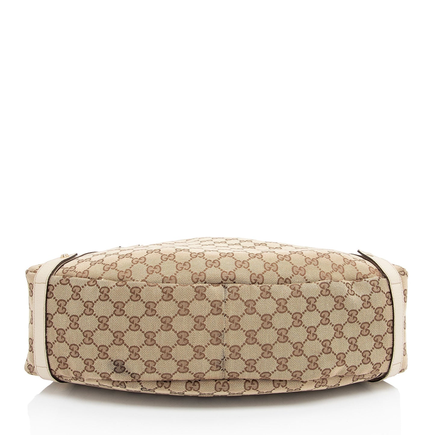 Gucci Leather Canvas Shoulder Bag