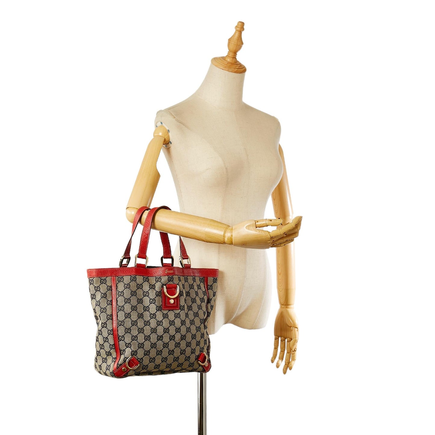 Gucci GG Canvas Abbey Tote Bag (SHG-31902)
