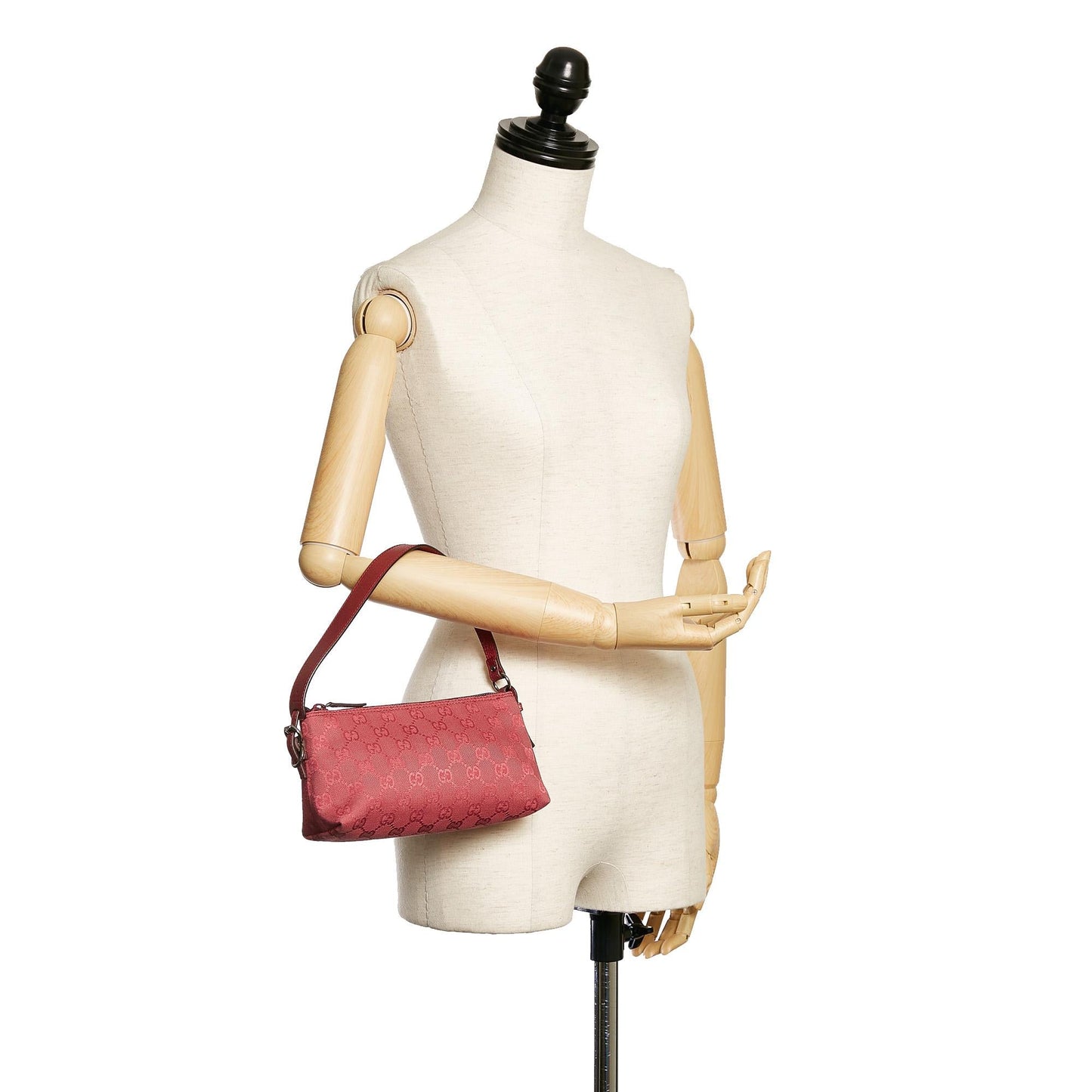 Gucci GG Canvas Baguette (SHG-28438)