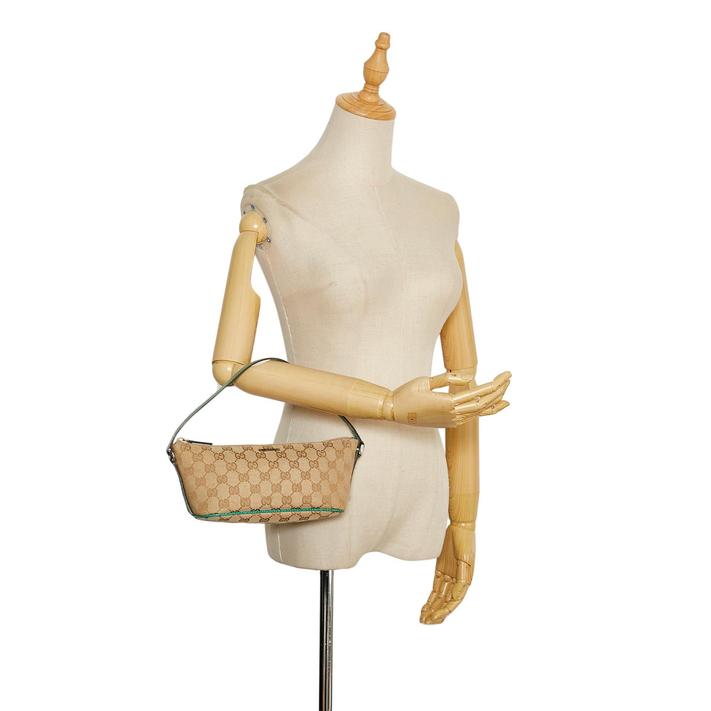 Gucci GG Canvas Boat Pochette (SHG-35382)