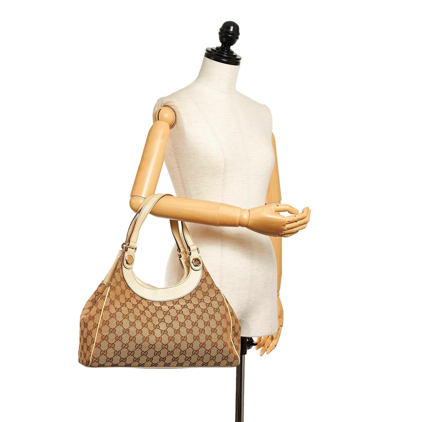 Gucci GG Canvas Charmy Shoulder Bag (SHG-32800)