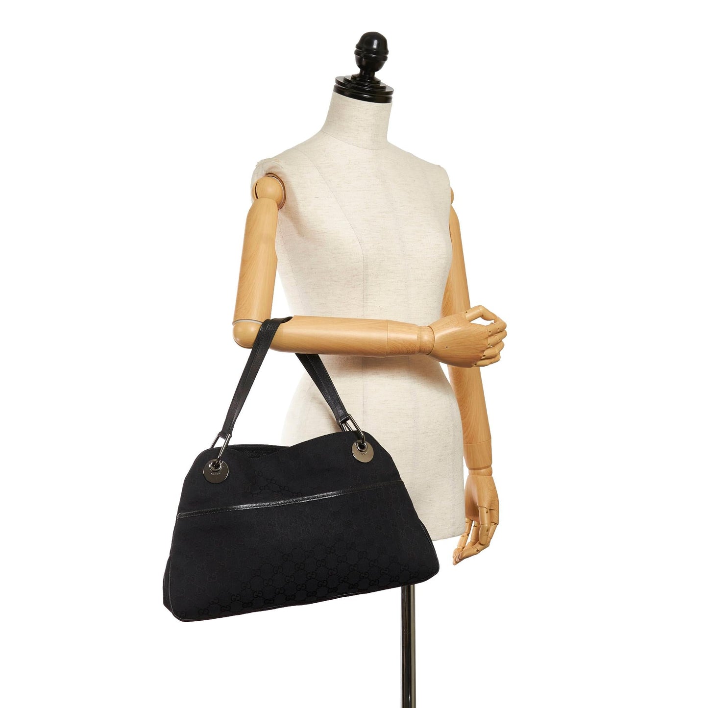 Gucci GG Canvas Eclipse Shoulder Bag (SHG-29809)