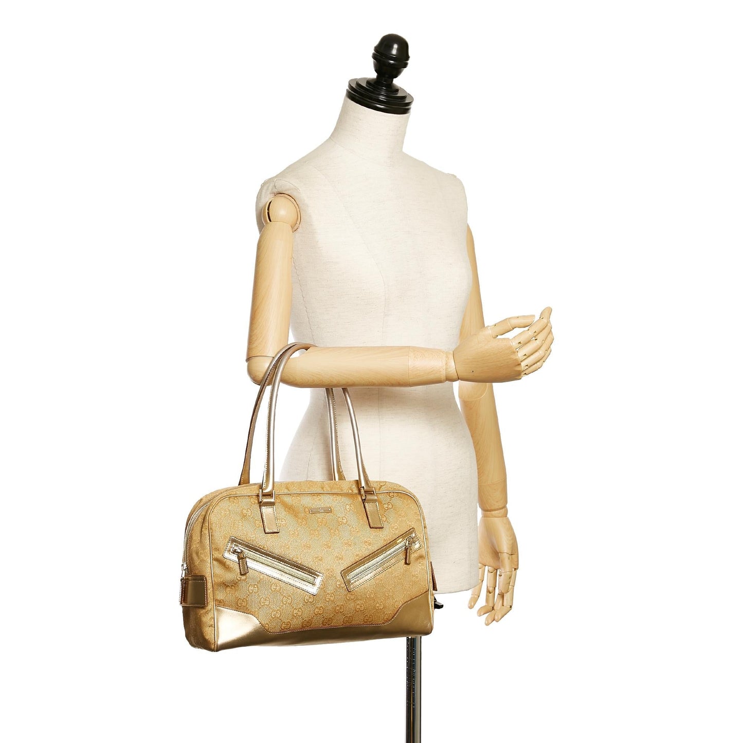 Gucci GG Canvas Handbag (SHG-33121)