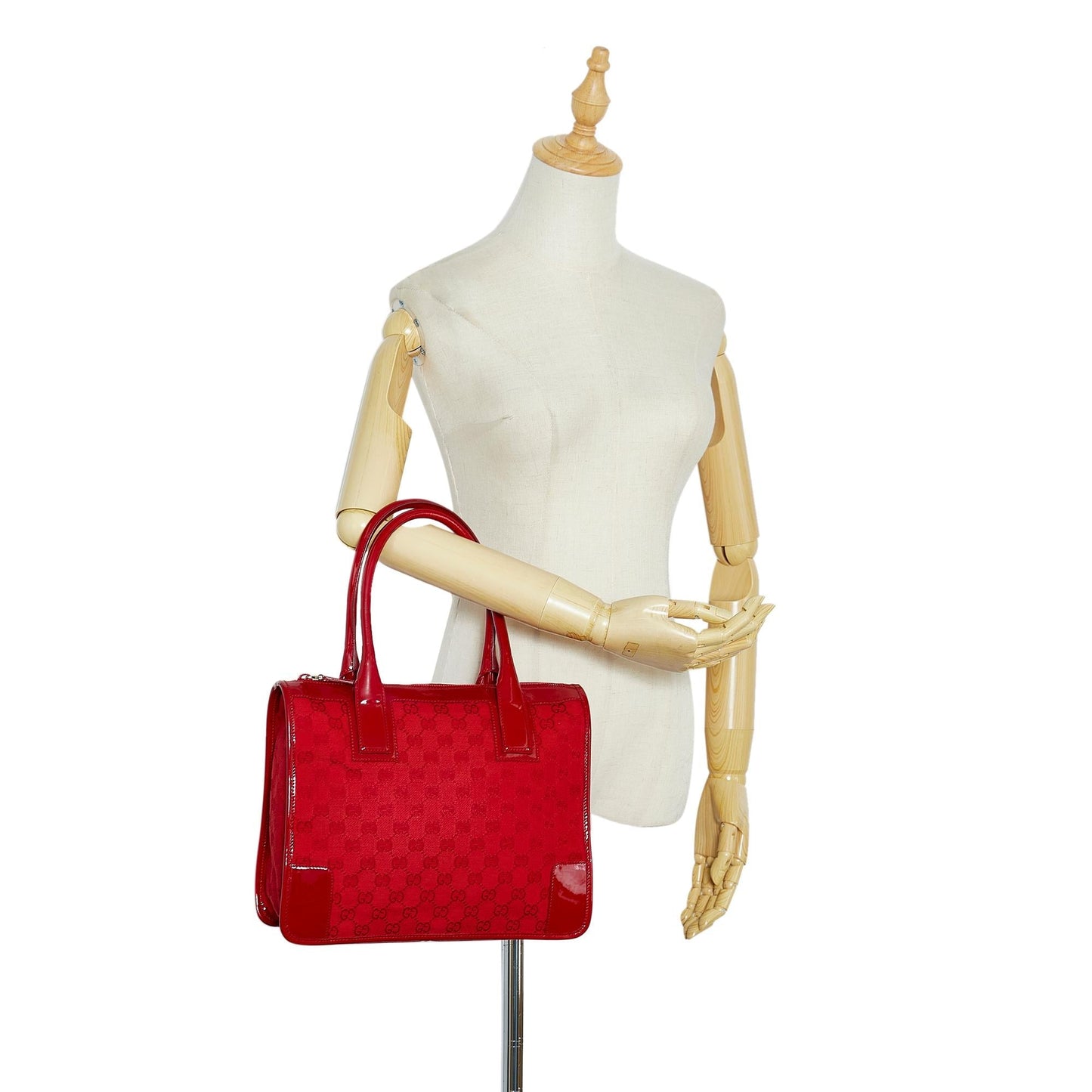 Gucci GG Canvas Handbag (SHG-QIxAhS)