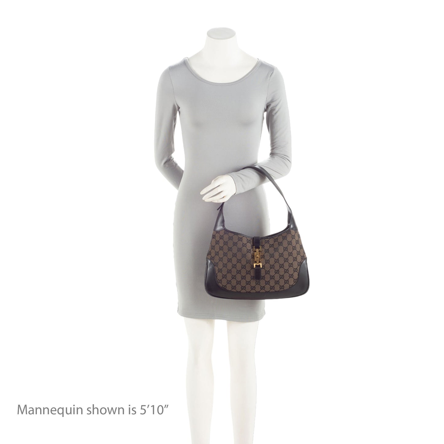 Gucci GG Canvas Jackie Hobo (SHF-HRXvrR)