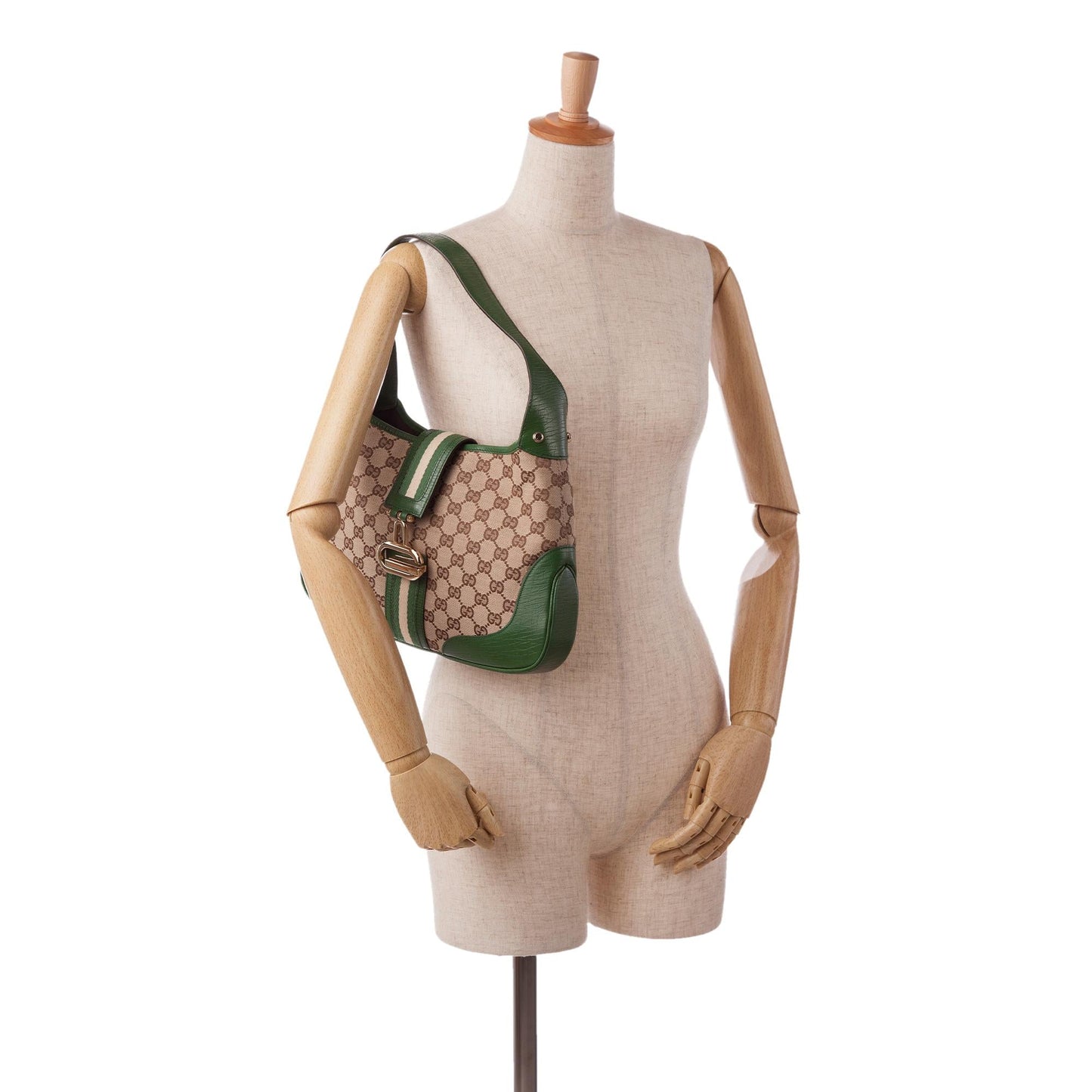 Gucci GG Canvas Junco Shoulder Bag (SHG-m2iTs8)