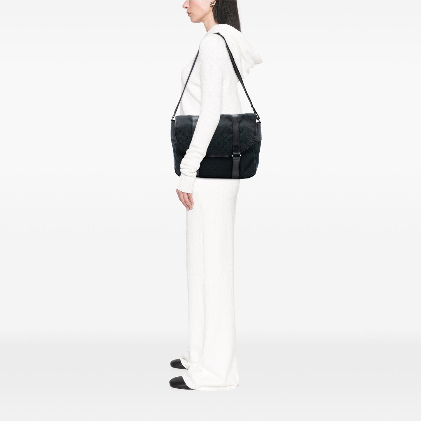Gucci GG Canvas Messenger Bag