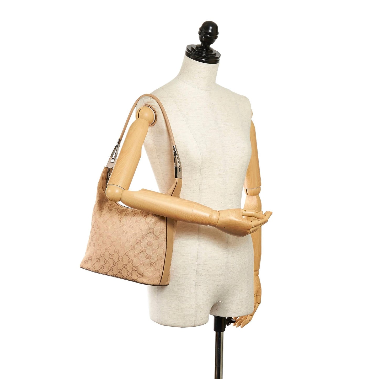 Gucci GG Canvas Shoulder Bag (SHG-30935)