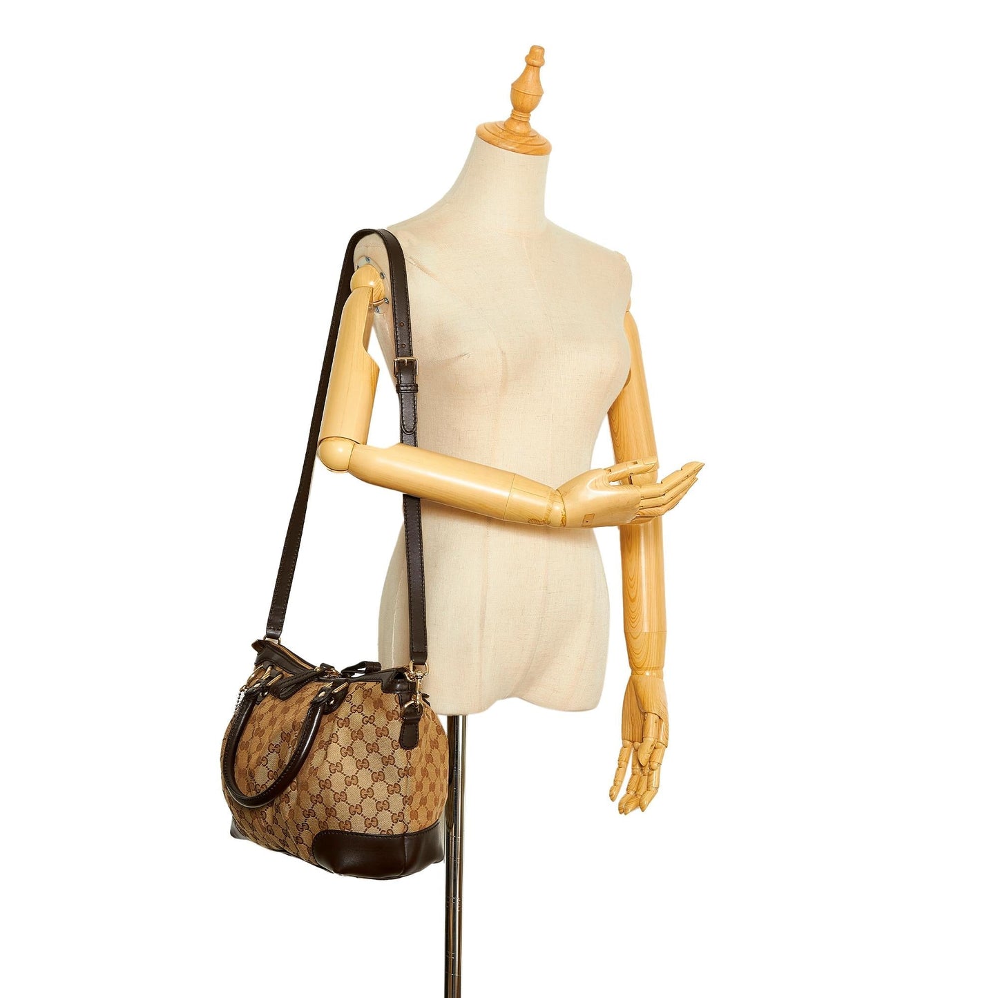 Gucci GG Canvas Sukey Satchel (SHG-eP2ZCC)