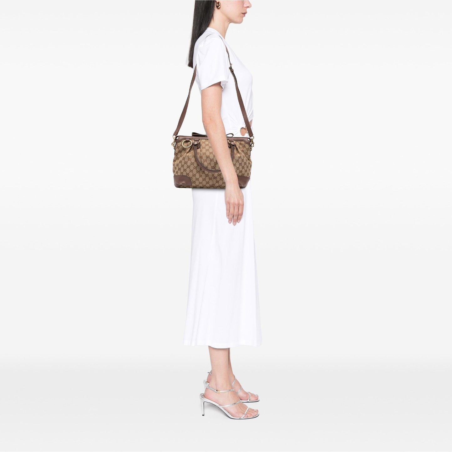 Gucci GG Canvas Sukey Satchel