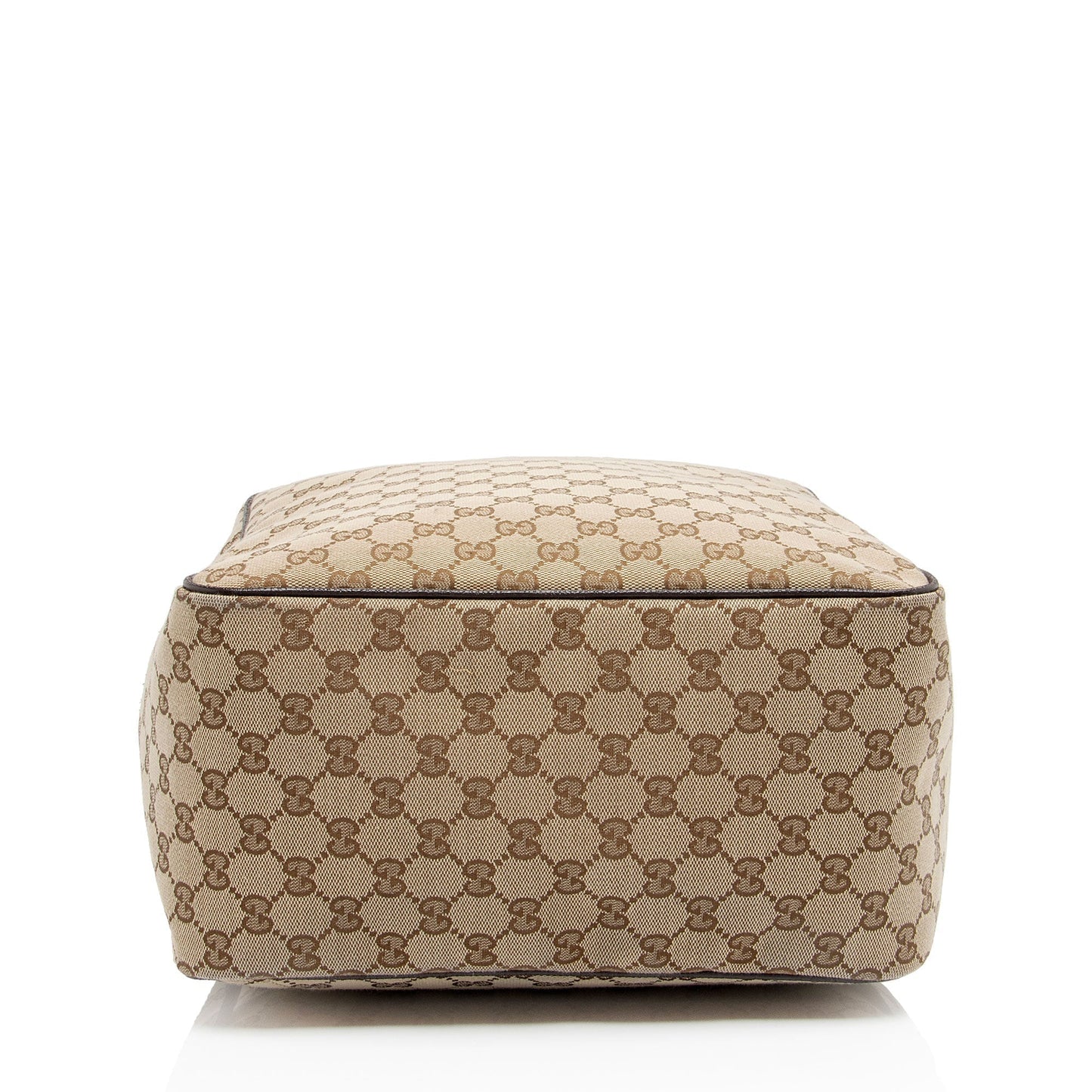 Gucci Nylon Leather Canvas Shoulder Bag