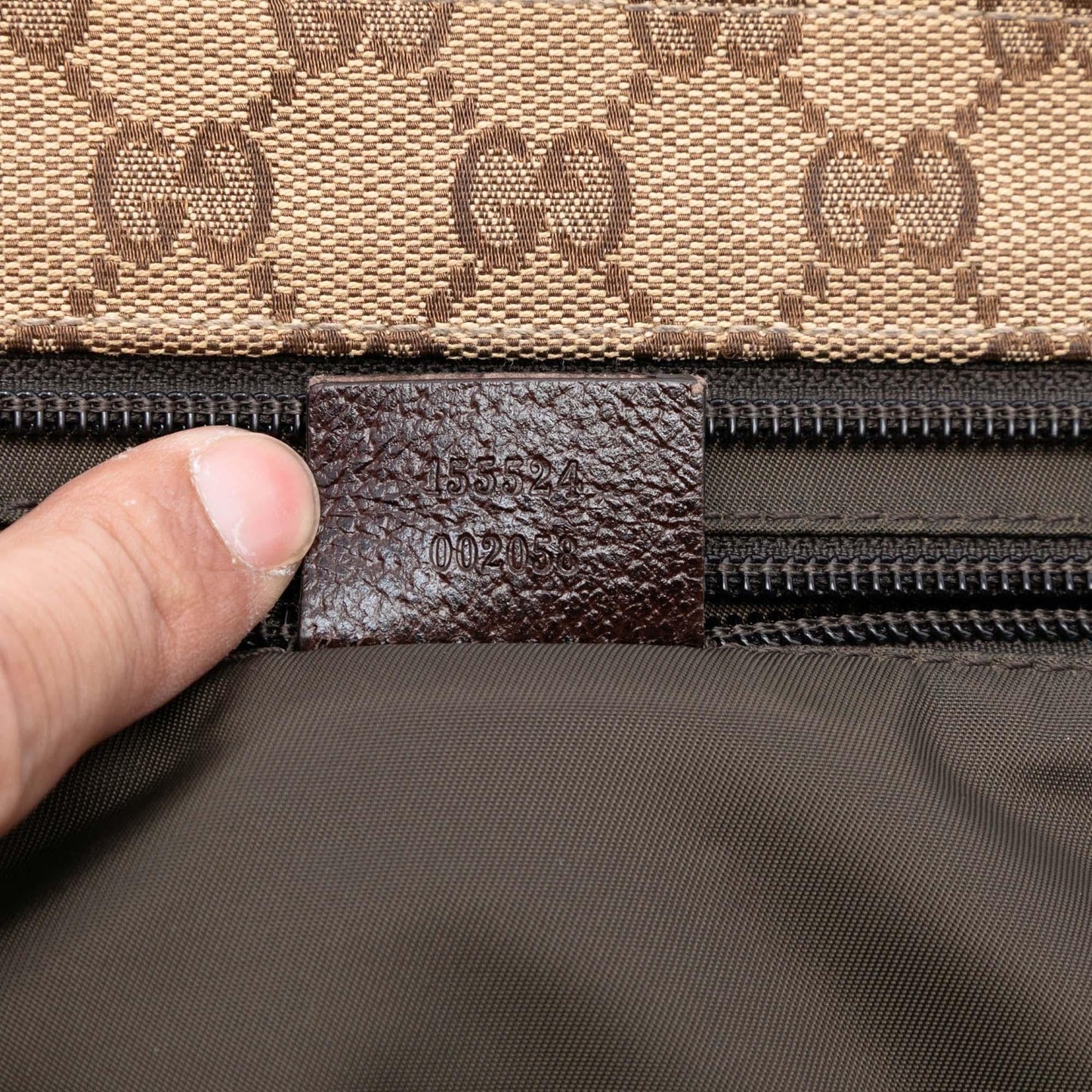 Gucci GG Canvas Web Tote
