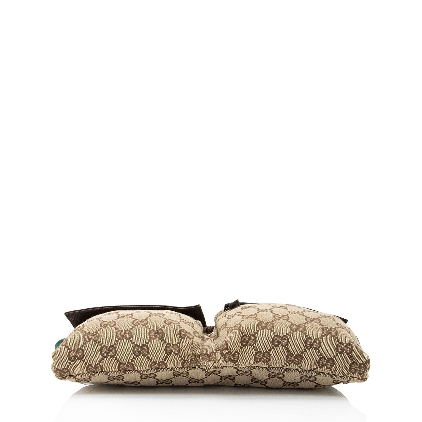 Gucci Nylon Leather Canvas Shoulder Bag