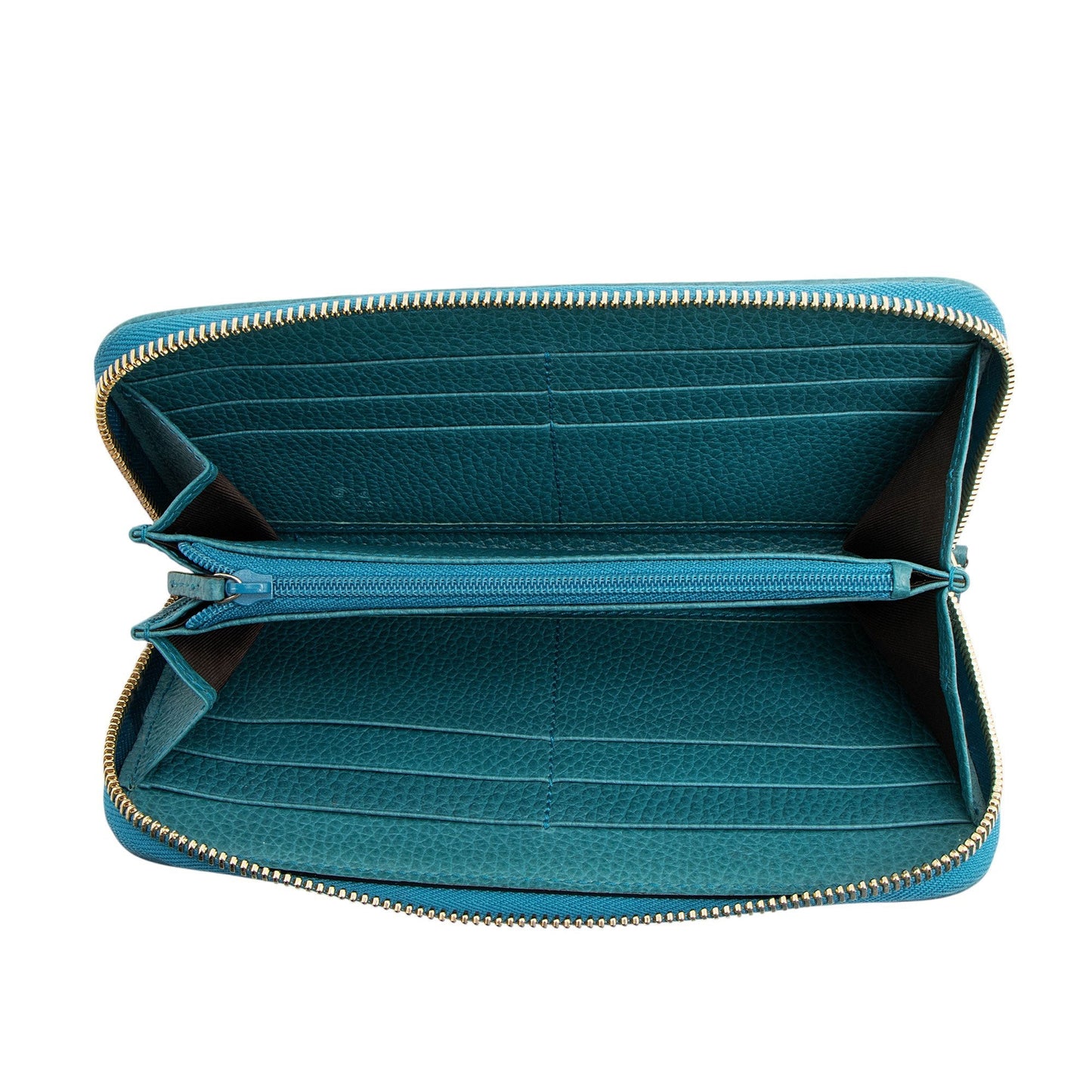 Gucci GG Canvas Zip Around Wallet