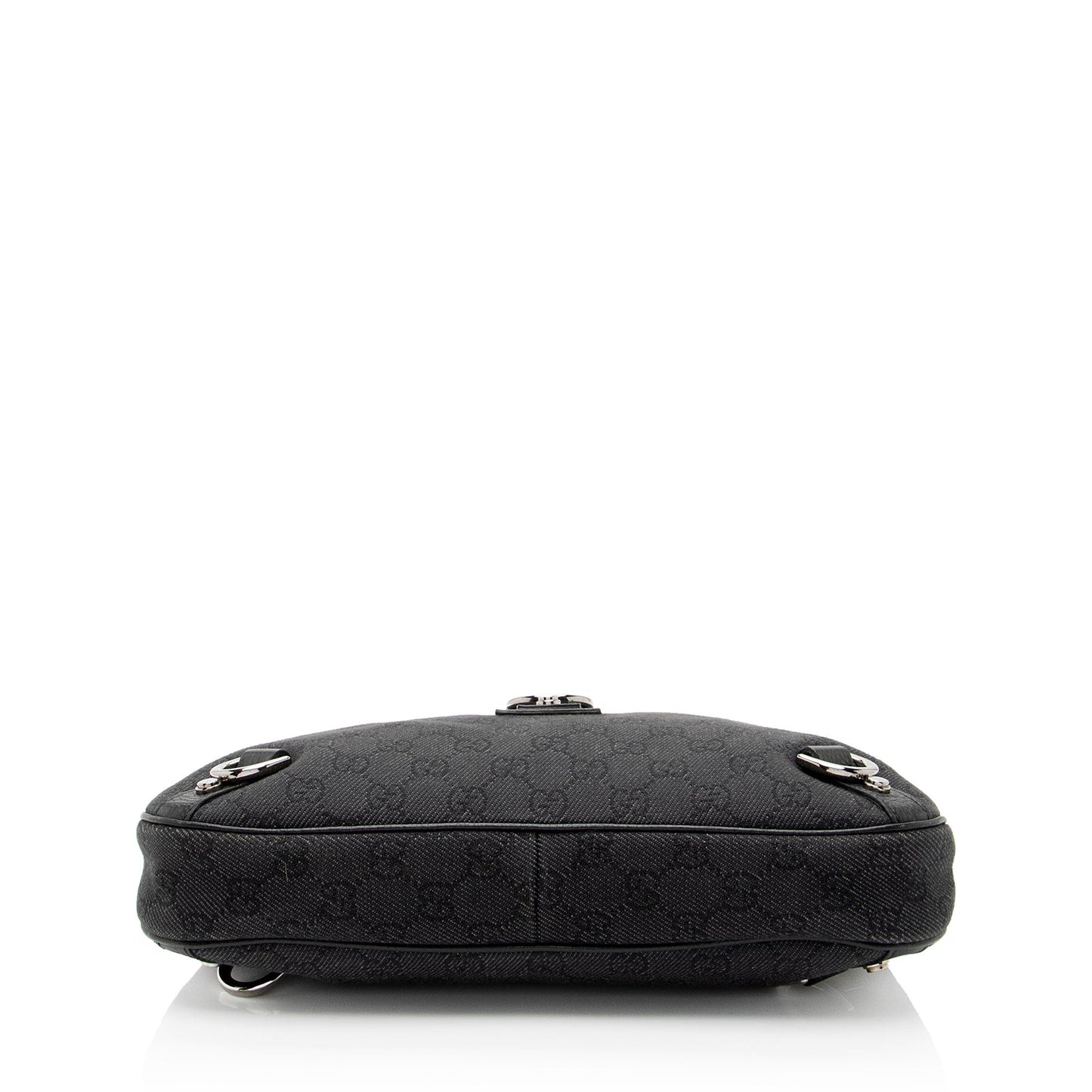 Gucci Leather Canvas Shoulder Bag