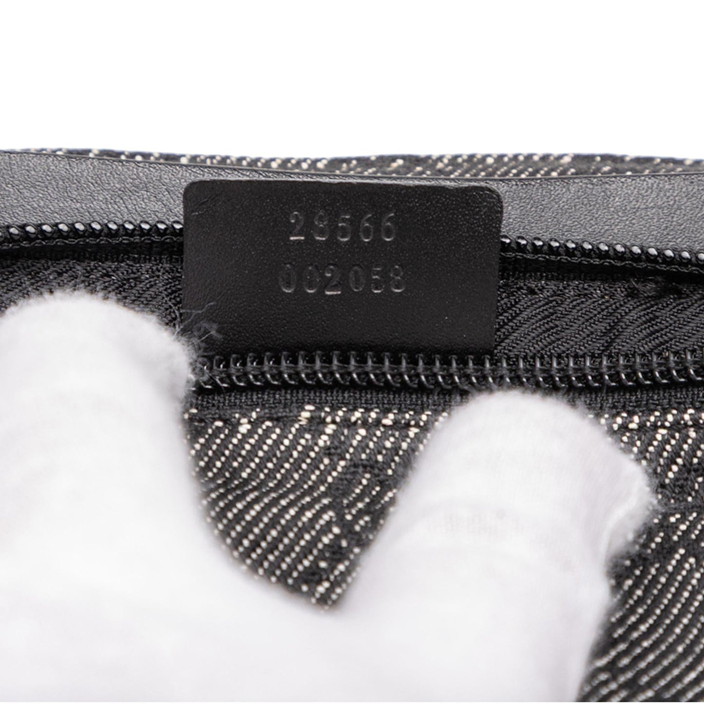 Gucci GG Denim Double Pocket Belt Bag