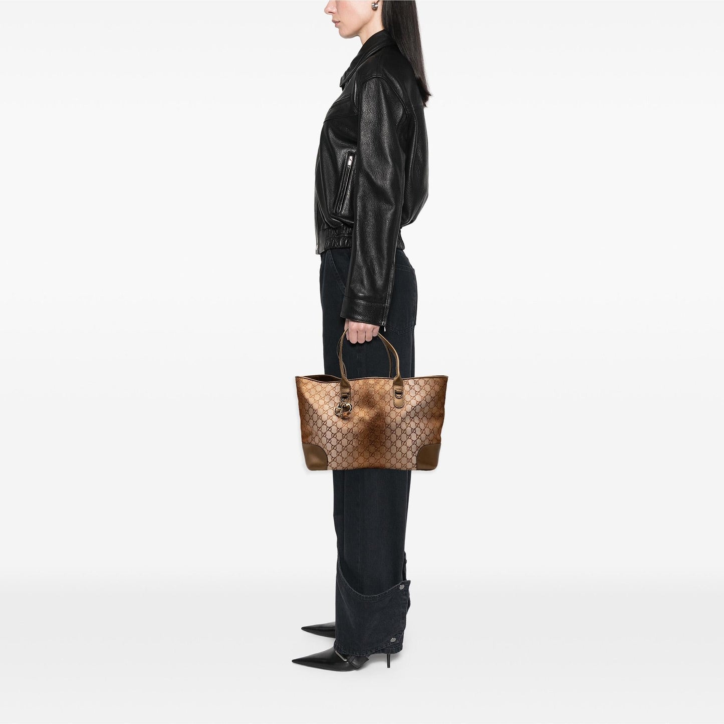 Gucci GG Lurex Heart Bit Tote