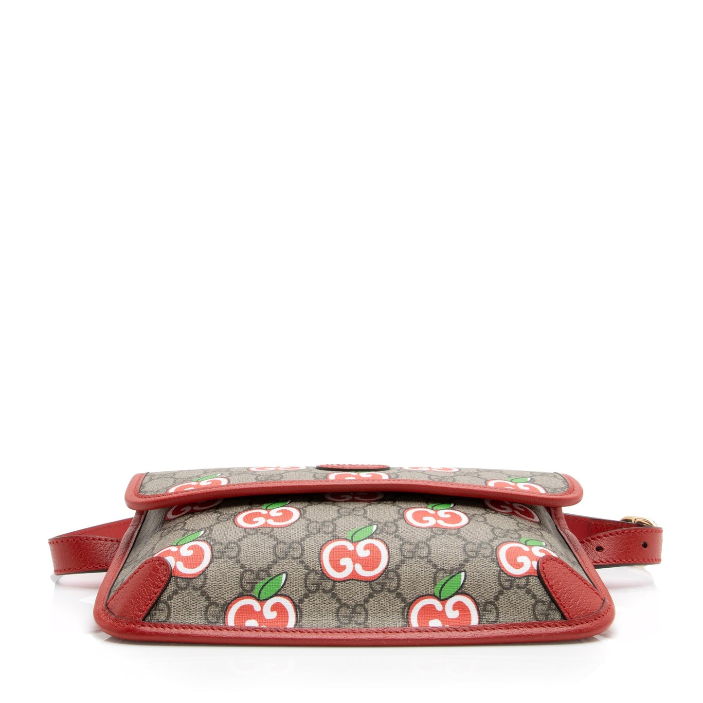Gucci GG Supreme Apple Monogram Belt Bag - Size 32 / 80 (SHF-23491)
