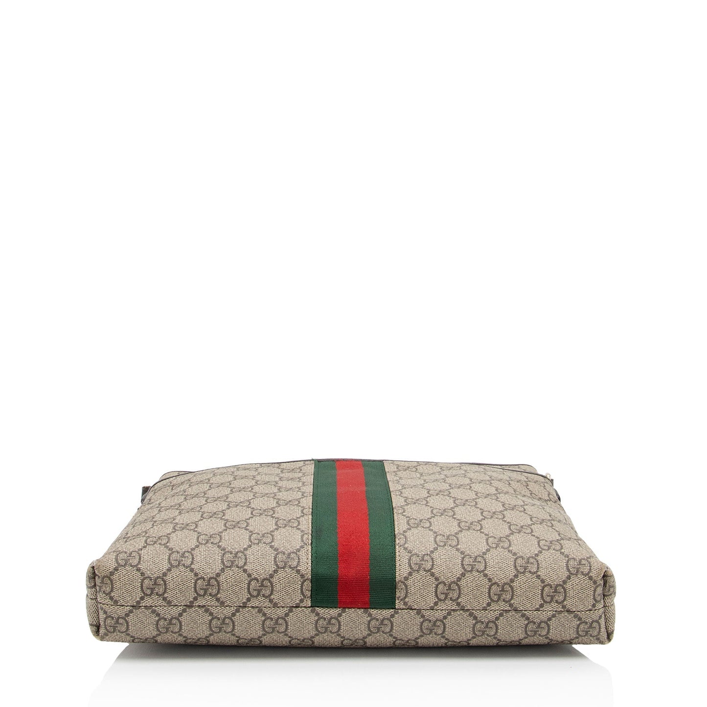 Gucci Nylon Leather Canvas Shoulder Bag
