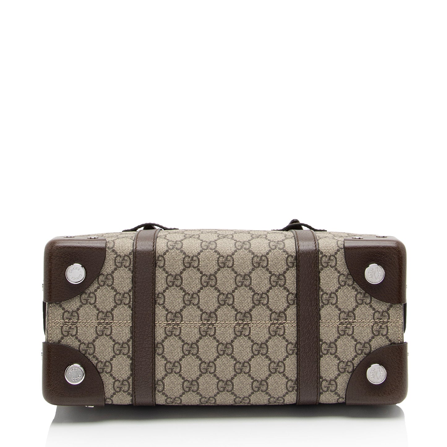 Gucci Leather Canvas Tote