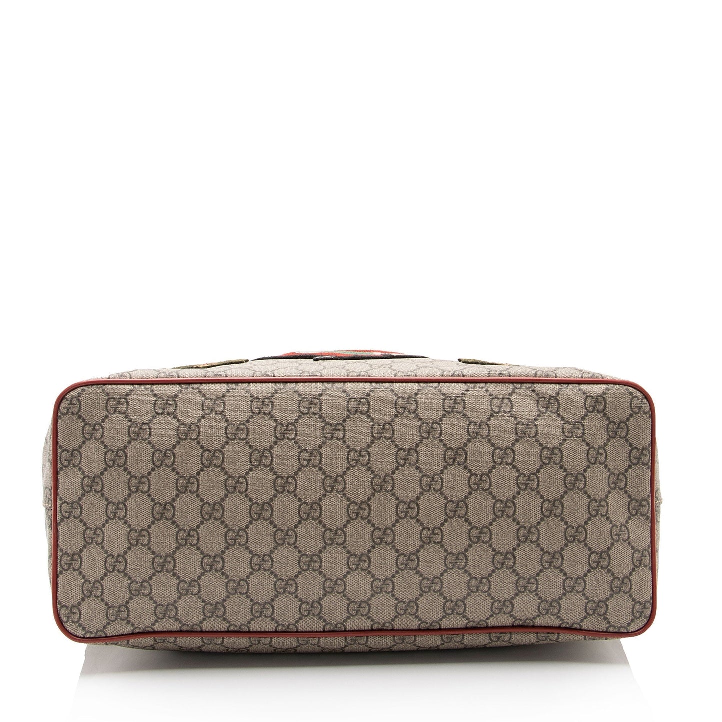 Gucci Leather Canvas Tote