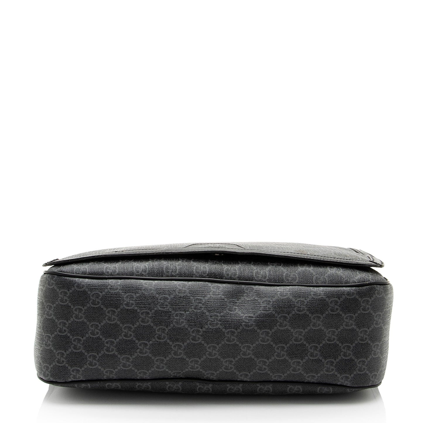 Gucci Nylon Leather Canvas Shoulder Bag