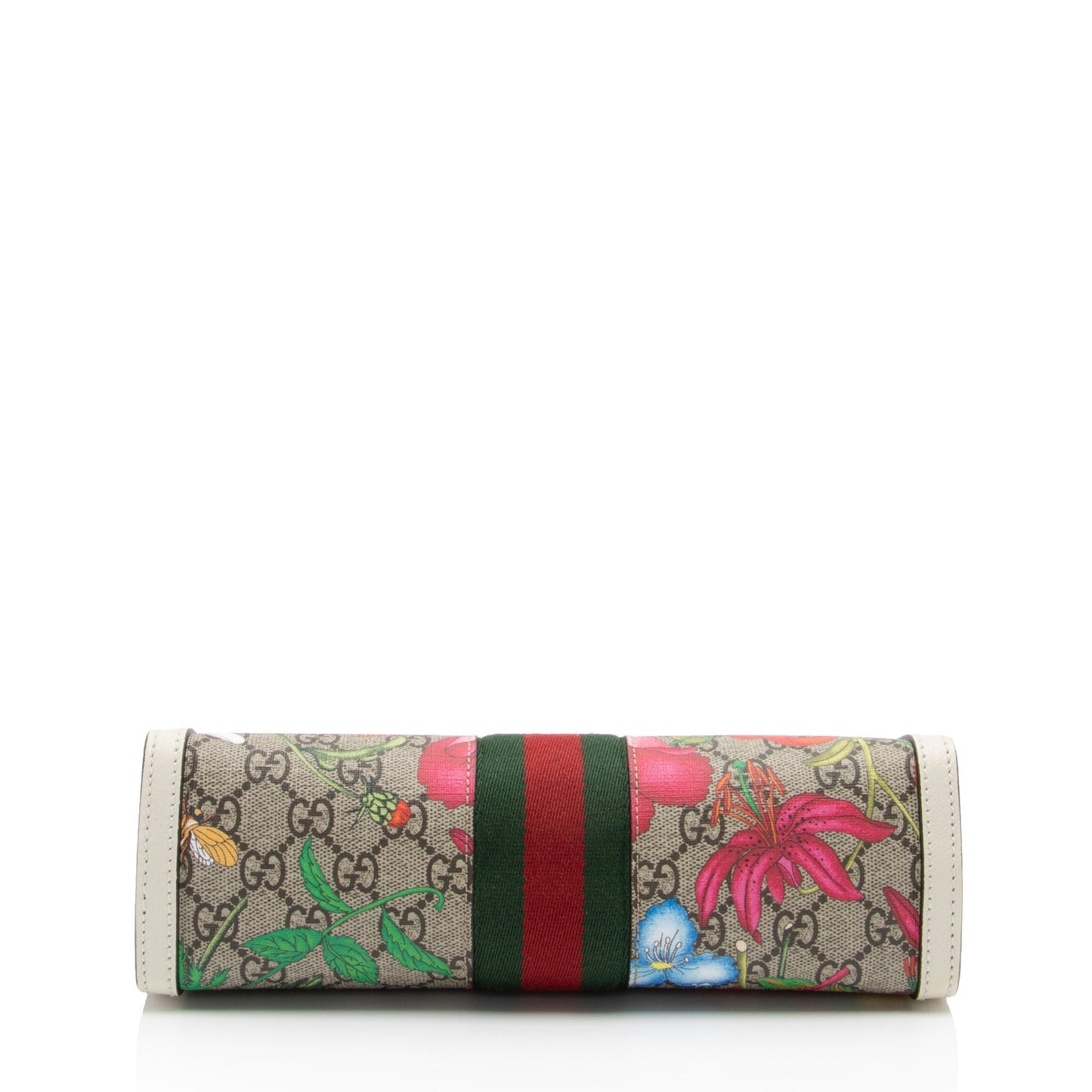 Gucci Nylon Leather Canvas Shoulder Bag