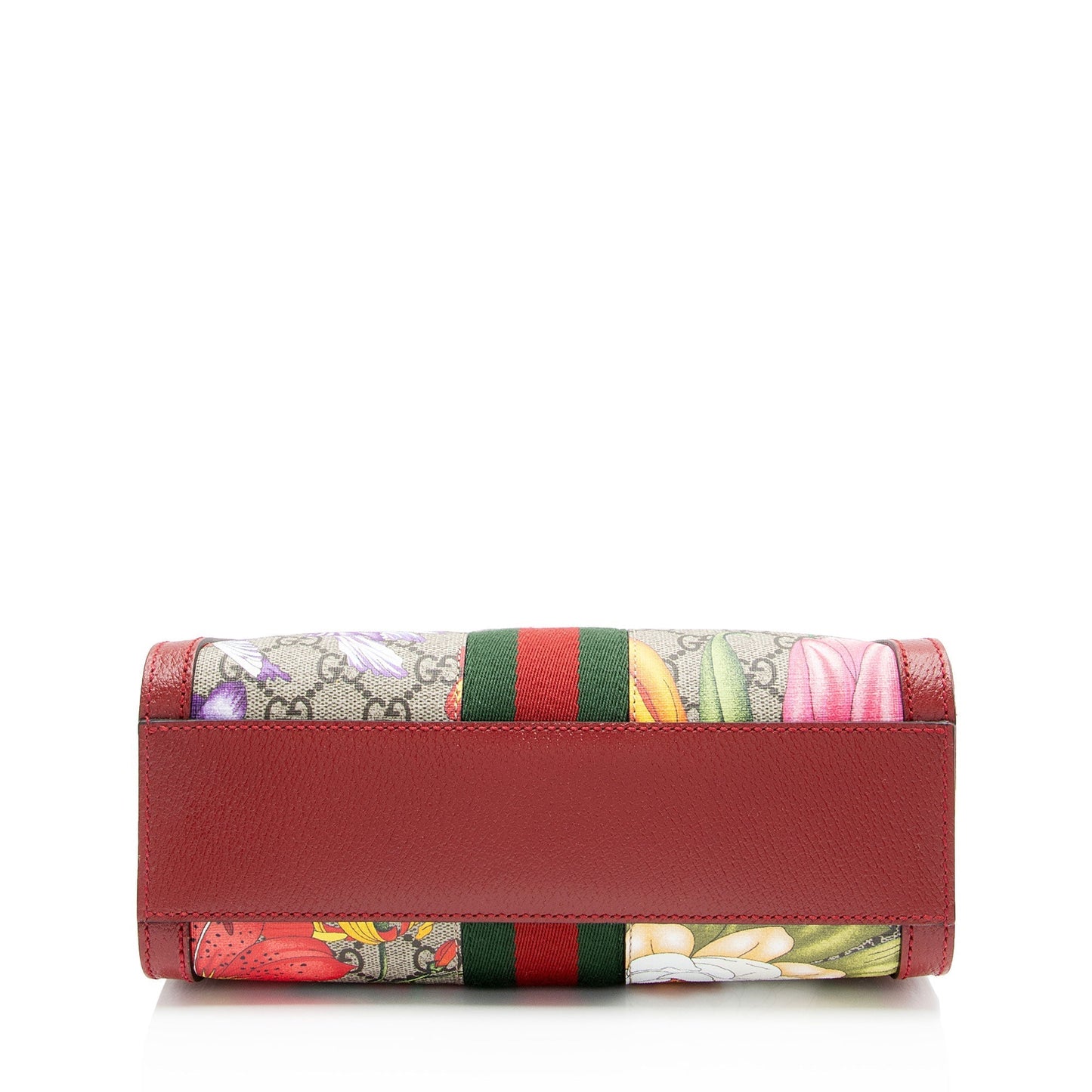 Gucci Nylon Leather Canvas Tote