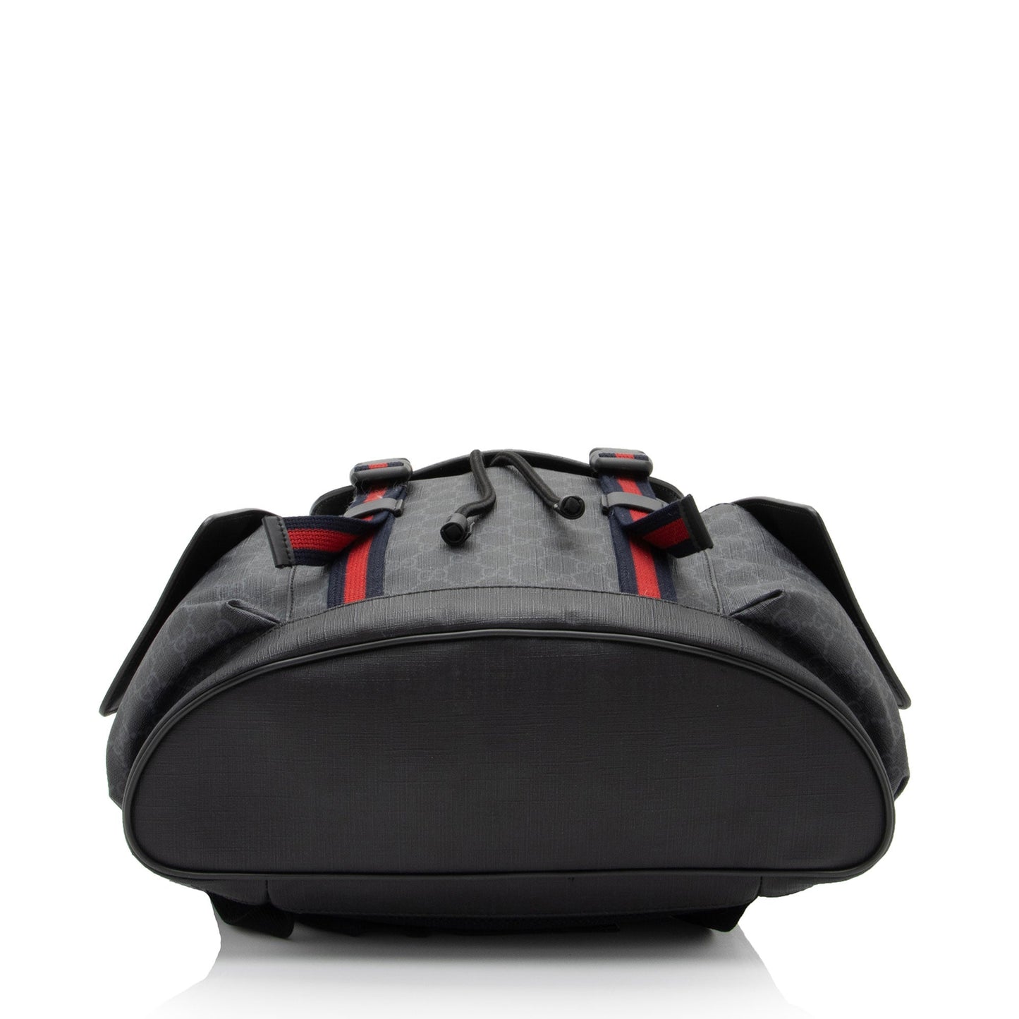Gucci Nylon Leather Canvas Shoulder Bag