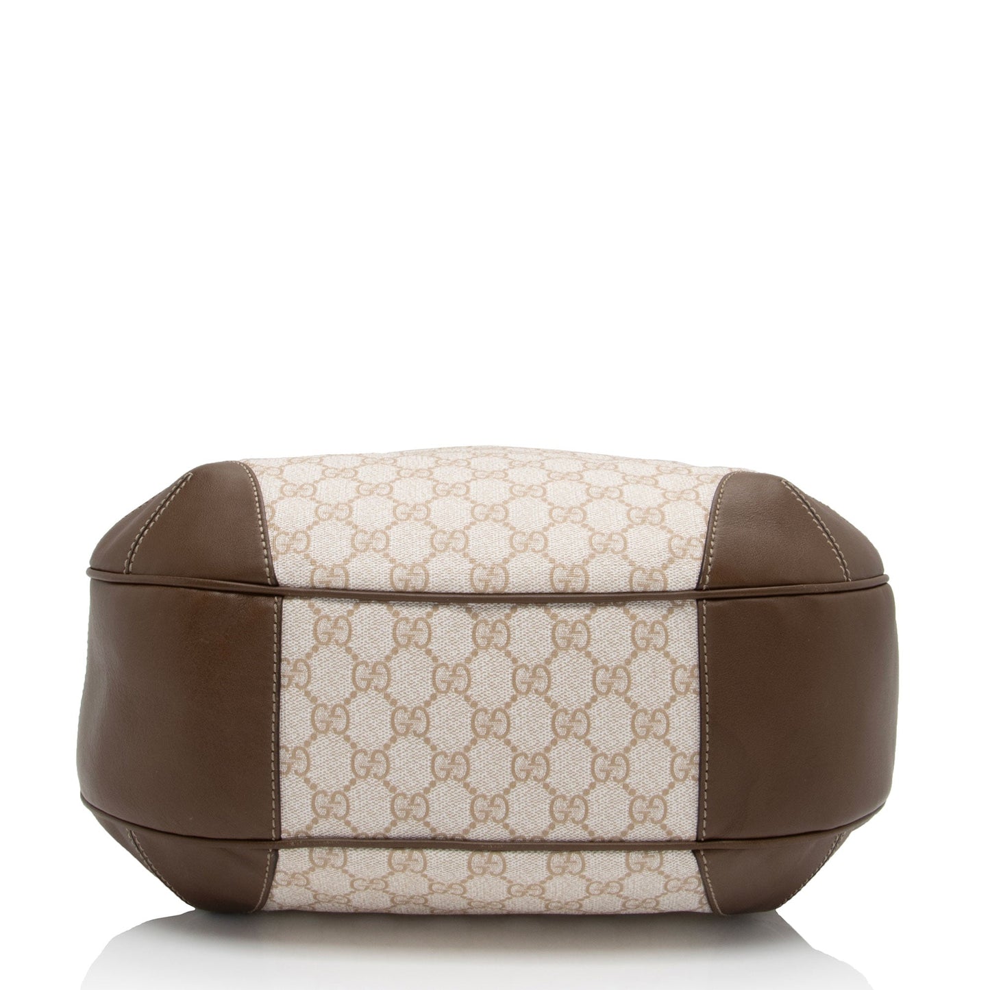 Gucci Leather Canvas Shoulder Bag