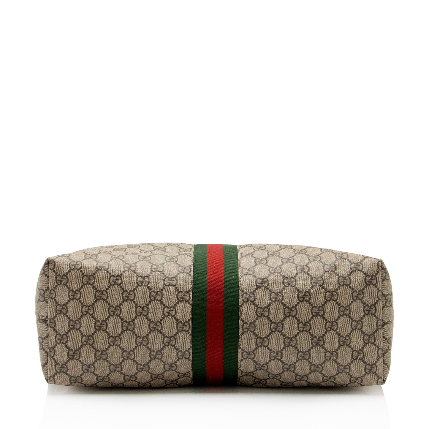Gucci Nylon Leather Canvas Tote