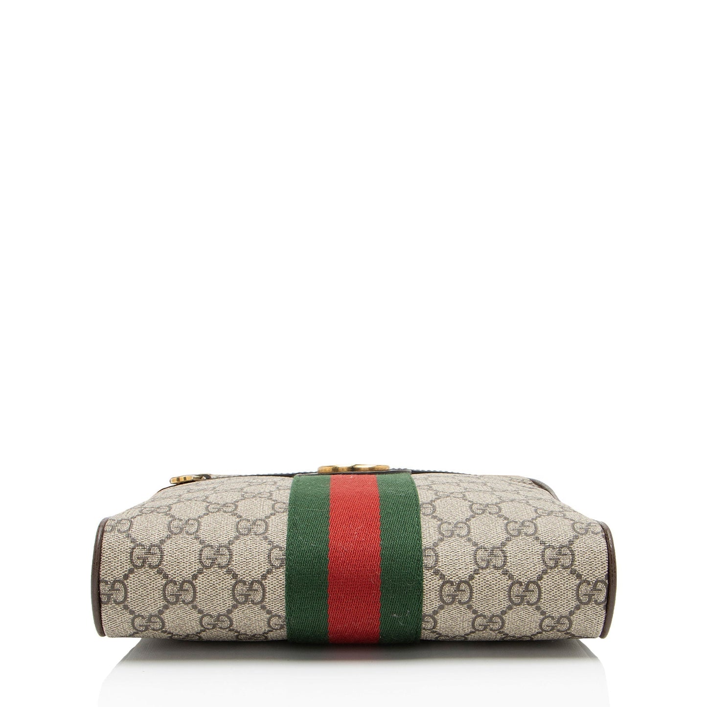 Gucci Nylon Leather Canvas Shoulder Bag