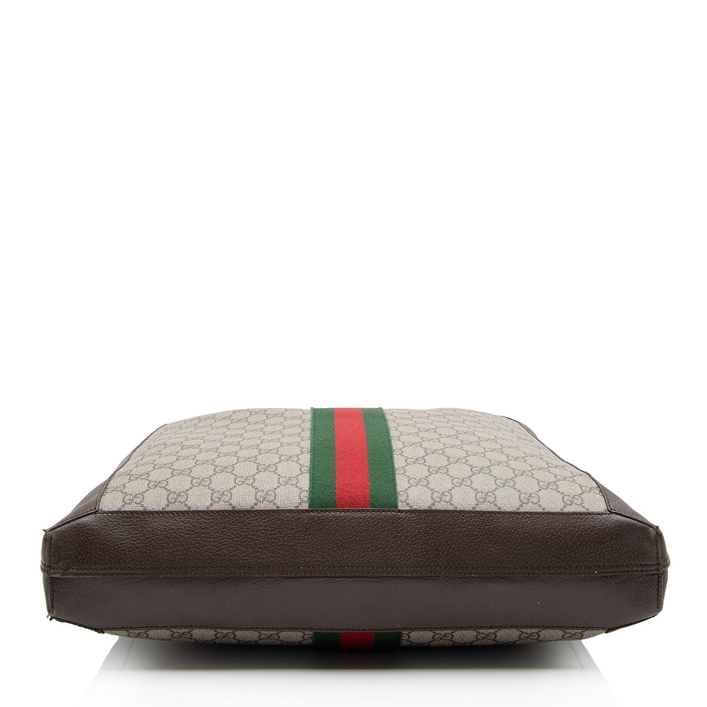 Gucci Nylon Leather Canvas Tote