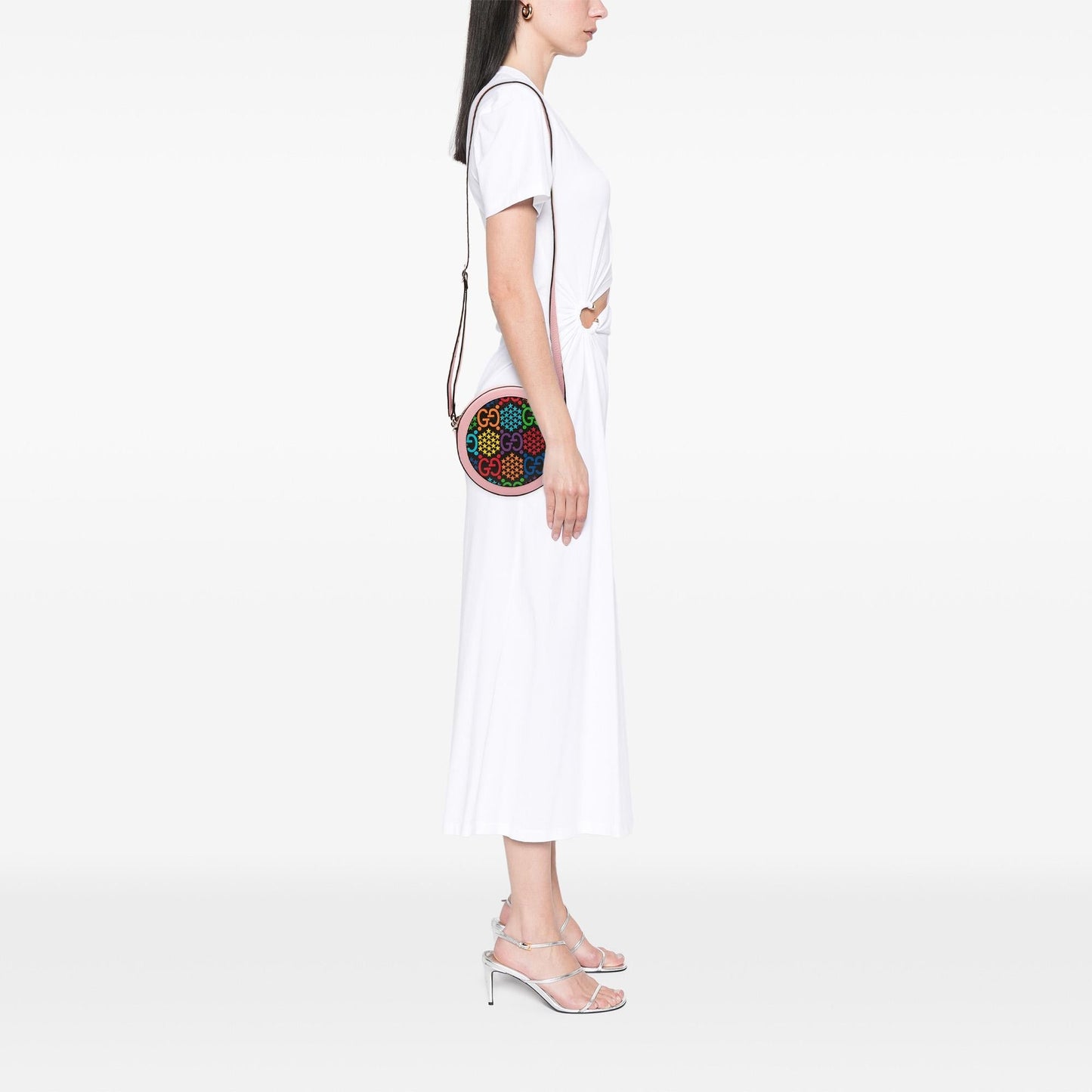 Gucci GG Supreme Psychedelic Round Crossbody