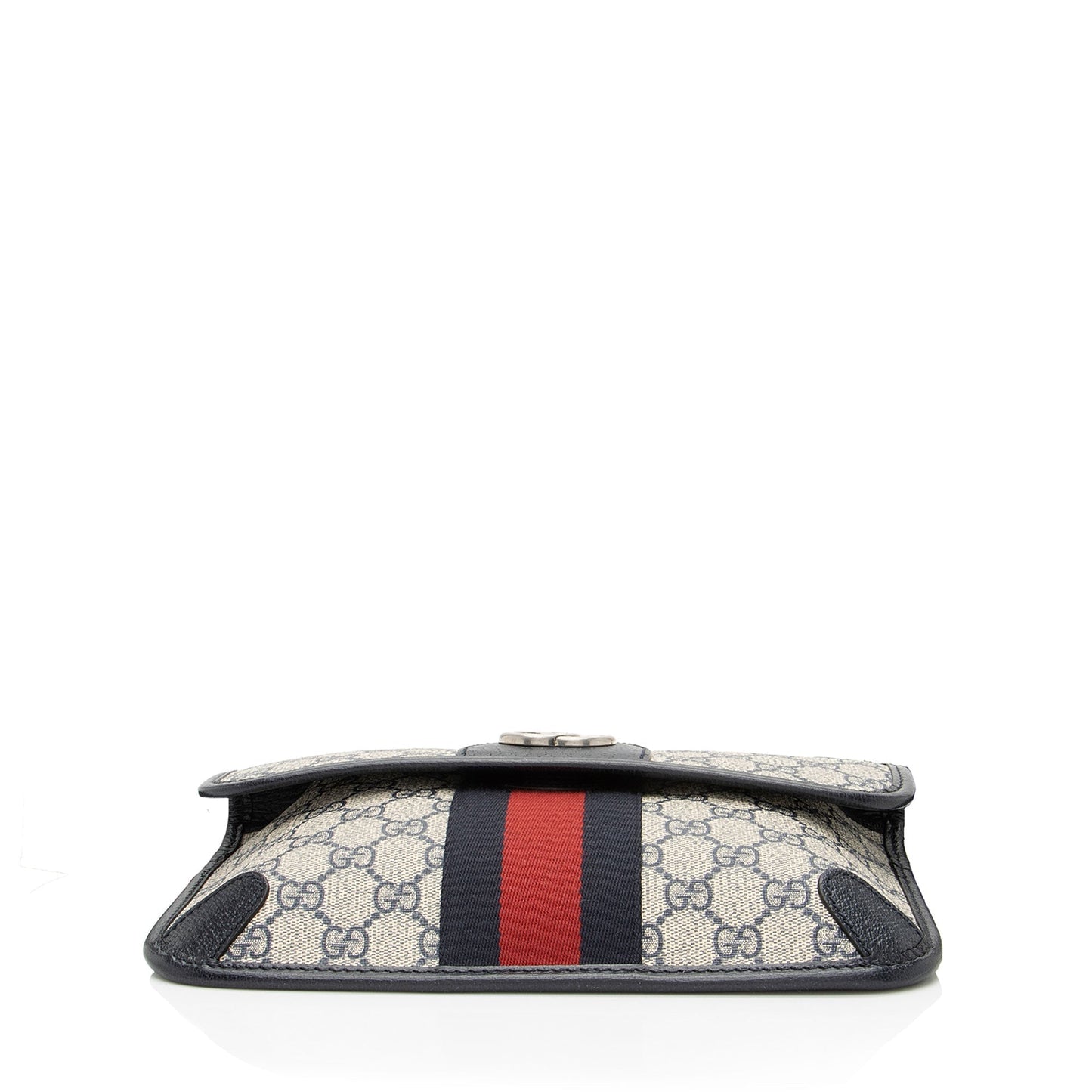 Gucci Nylon Leather Canvas Shoulder Bag