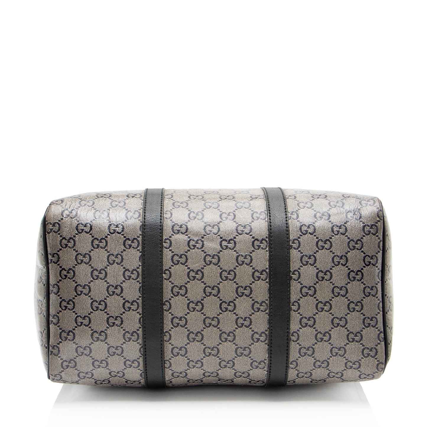 Gucci Leather Canvas Handbag