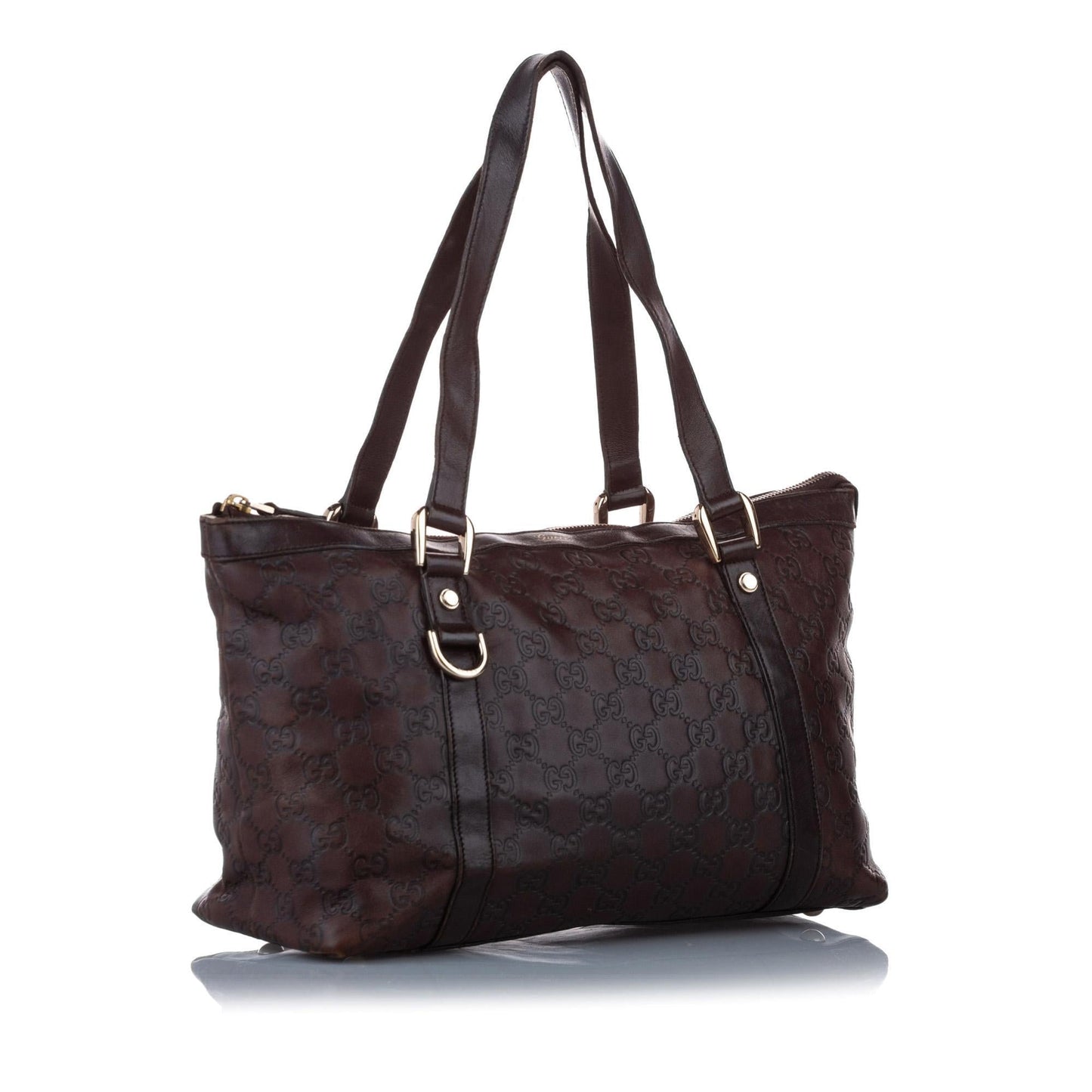 Gucci Guccissima Leather Monogram Tote Style 4