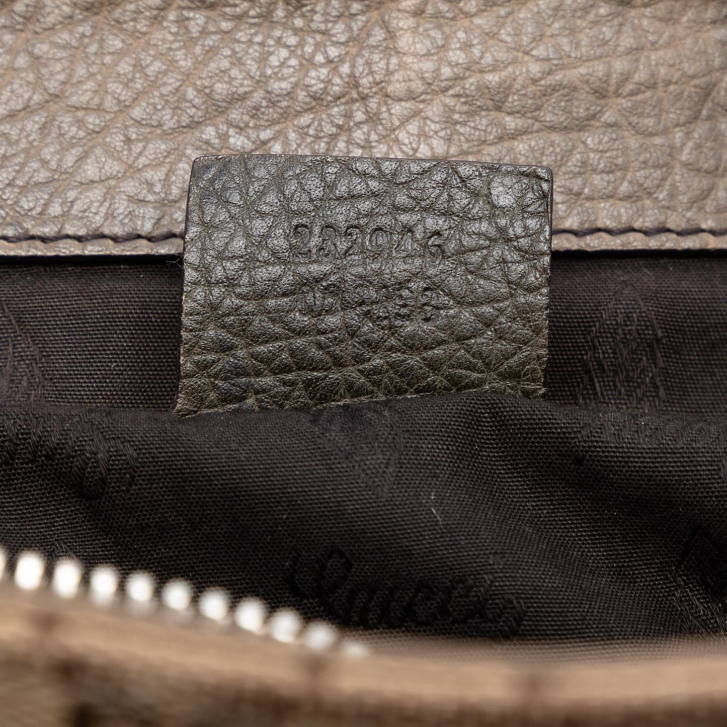 Gucci Large GG Canvas Bamboo Libeccio Tote