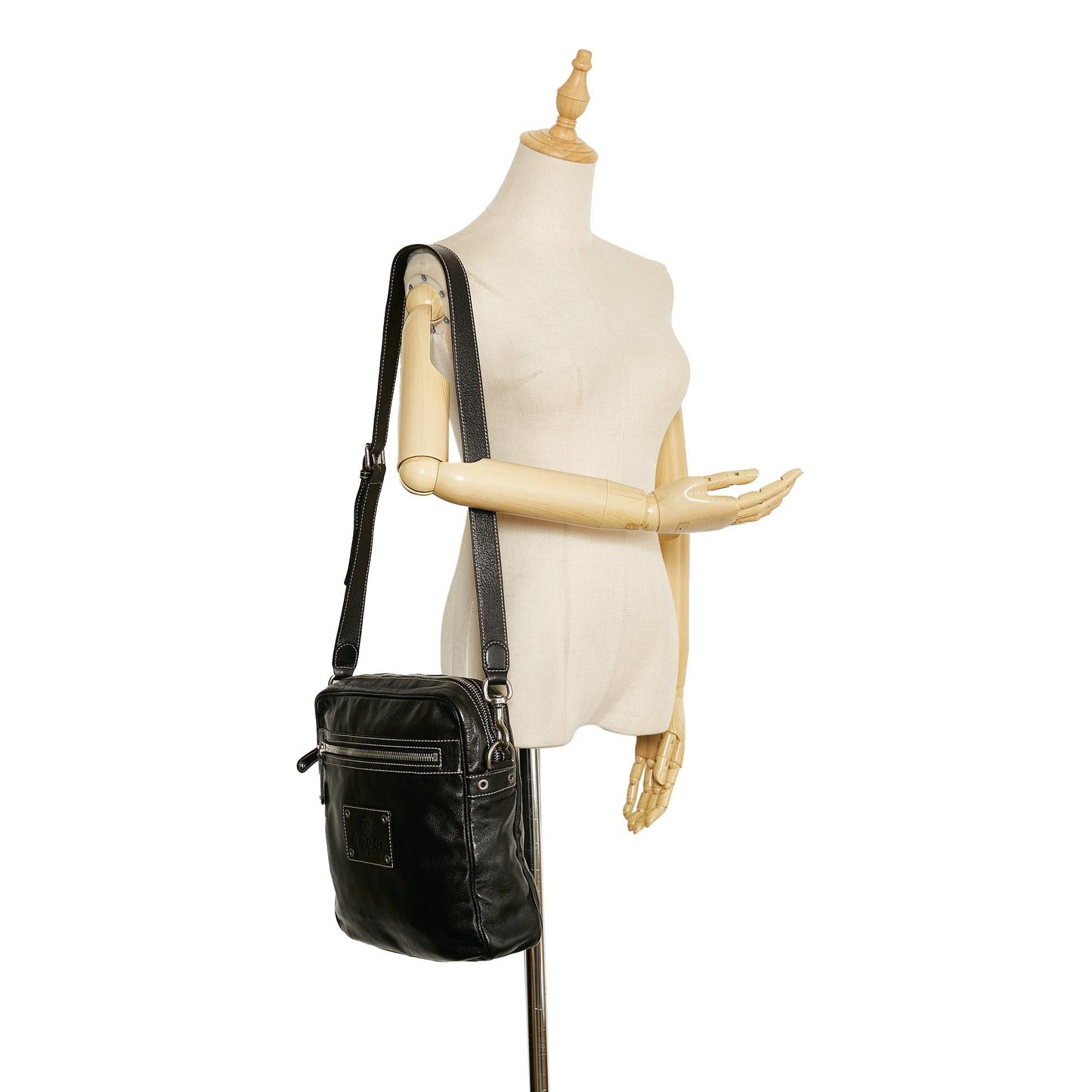 Gucci Leather Crossbody Bag (SHG-G8wPqc)
