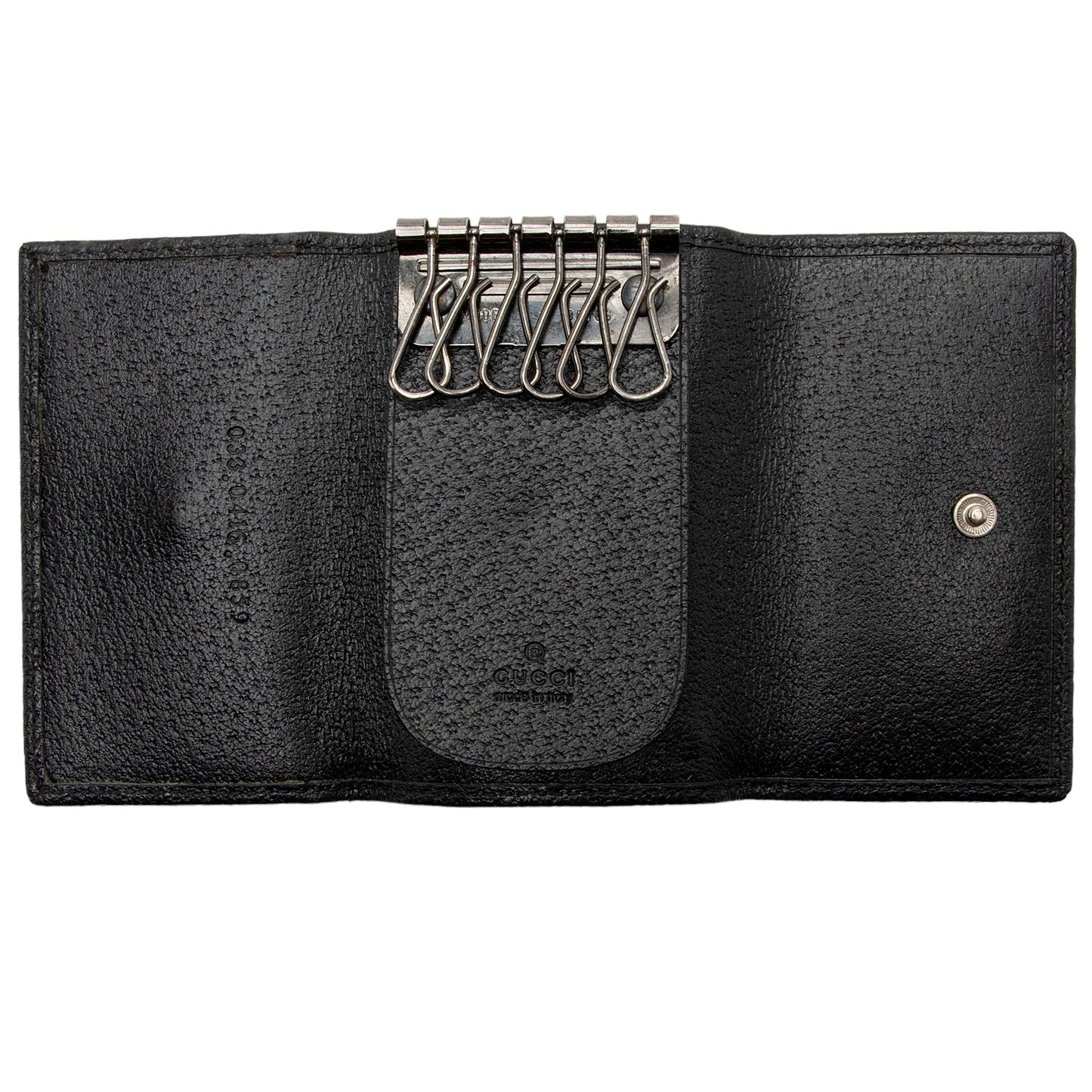 Gucci Leather G Key Holder (SHF-UQD8kv)