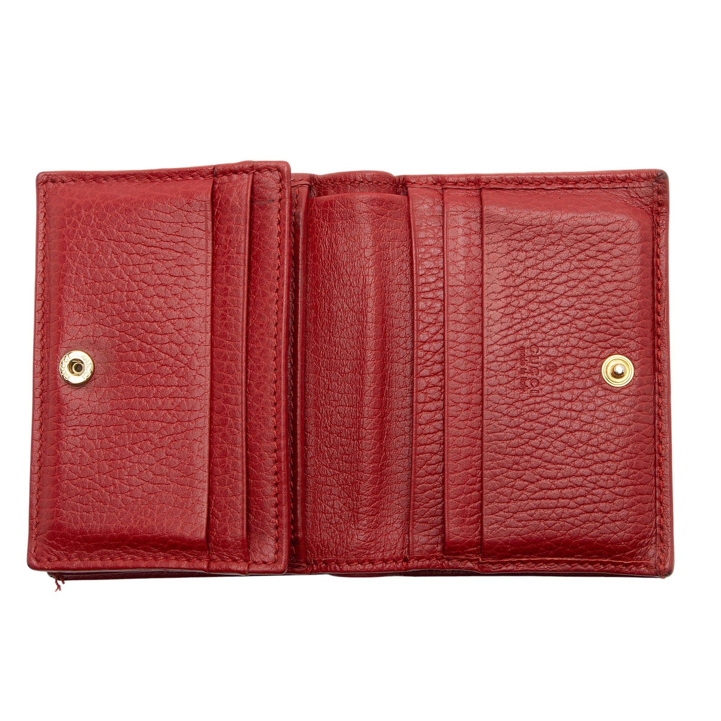 Gucci Leather GG Marmont Card Case